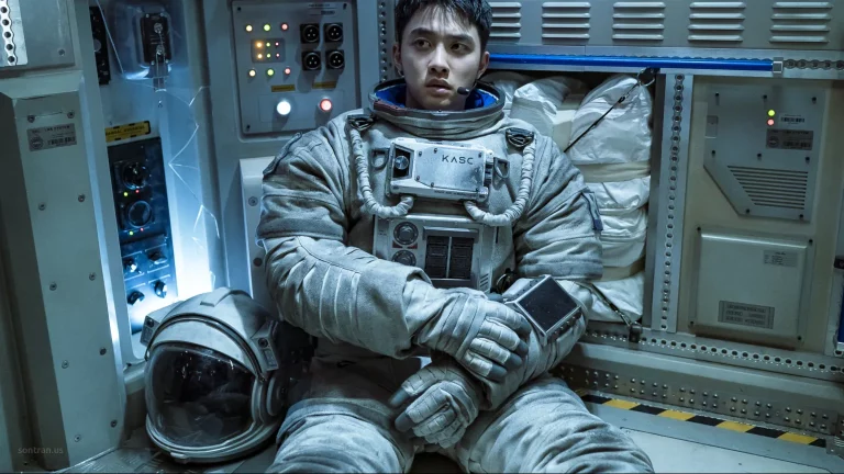 Hình ảnh đại diện cho bài review phim The Moon: Nhiệm Vụ Cuối Cùng - hình nam diễn viên D.O.